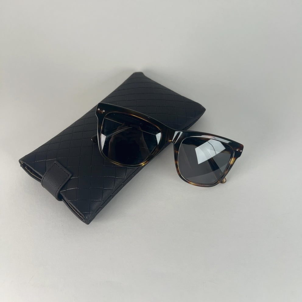 Bottega Veneta Marbled Acetate Sunglasses