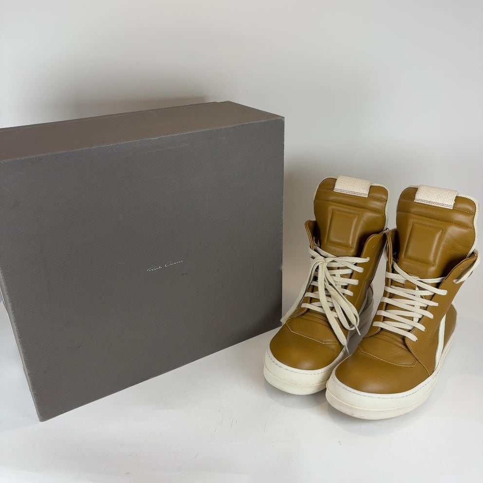 Rick Owens 'Sulfate' Geobasket Hightop Sneakers