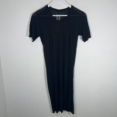 Rick Owens SS15 Faun Long Raw Cut Cotton T-Shirt