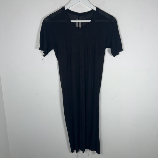 Rick Owens SS15 Faun Long Raw Cut Cotton T-Shirt