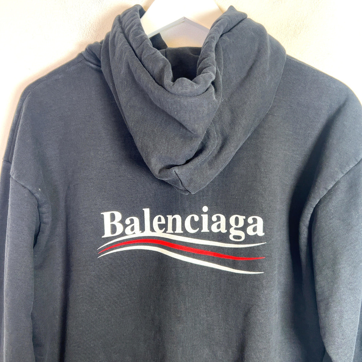 Balenciaga FW19 Campaign Logo Hoodie