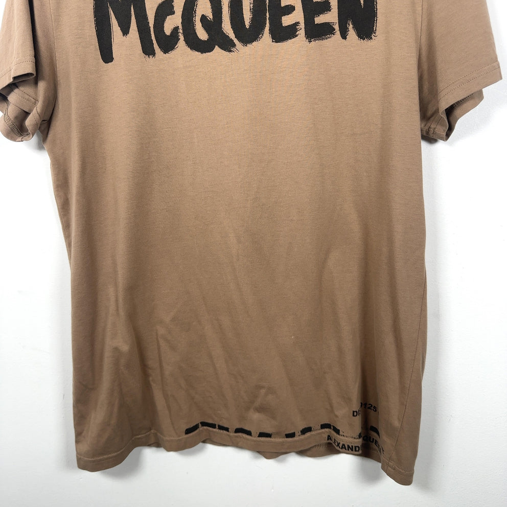 Alexander McQueen Graffiti Logo T-Shirt