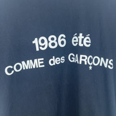 Comme Des Garcons 1986 Graphic Logo T-Shirt