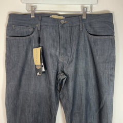 Burberry Dark Washed Wide Slim Leg Denim Jeans