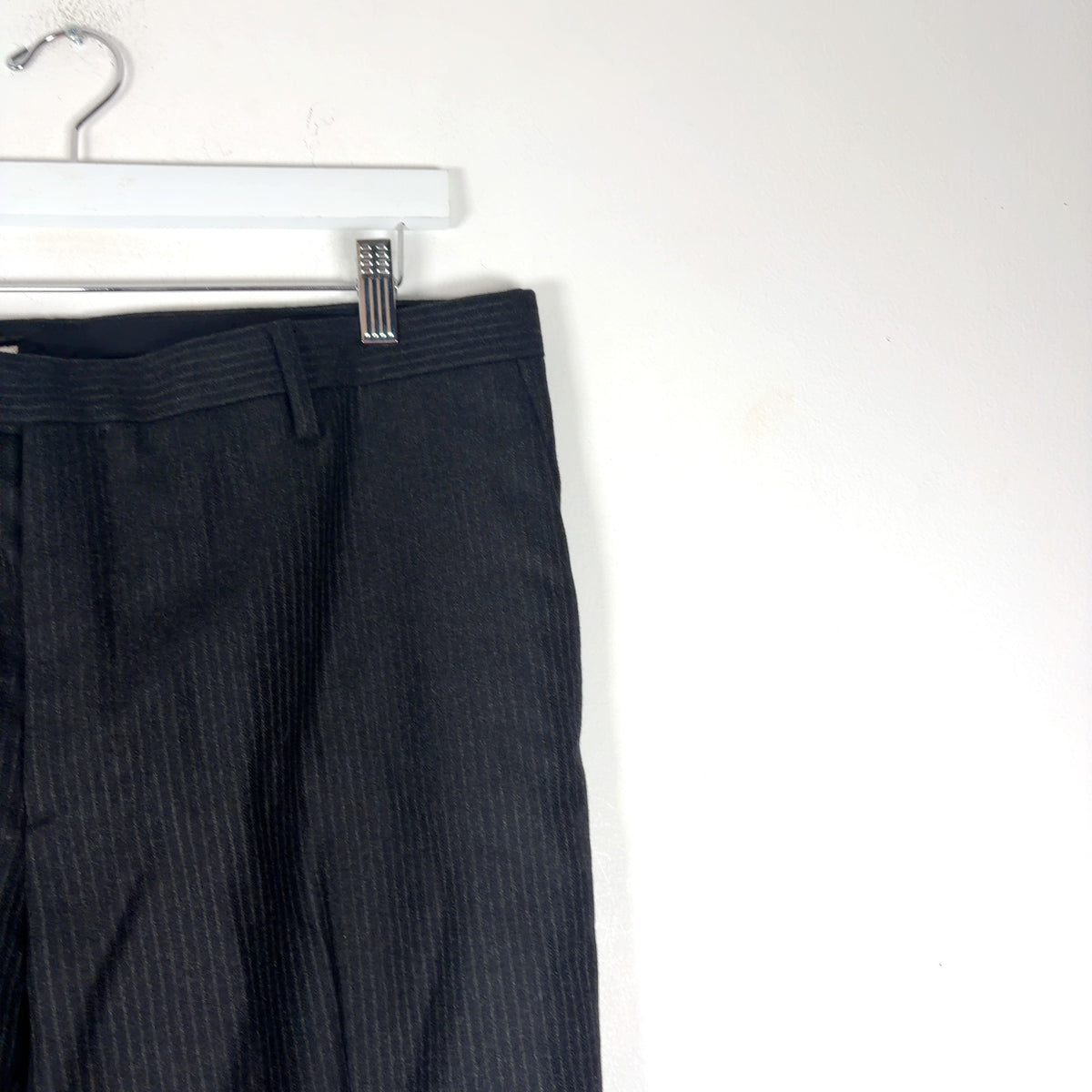Saint Laurent FW16 Pinstripe Set Two Piece Suit