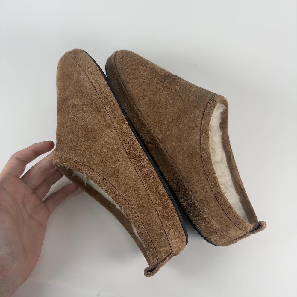 Balenciaga Alaska Suede Slides