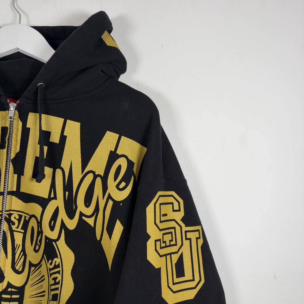 Supreme Black ‘Knowledge’ Coligate Hoodie