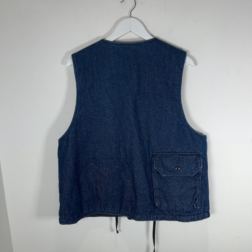 Engineered Garments Denim Cargo Vest