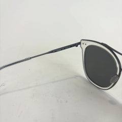 Bottega Veneta Clear Silver Sunglasses