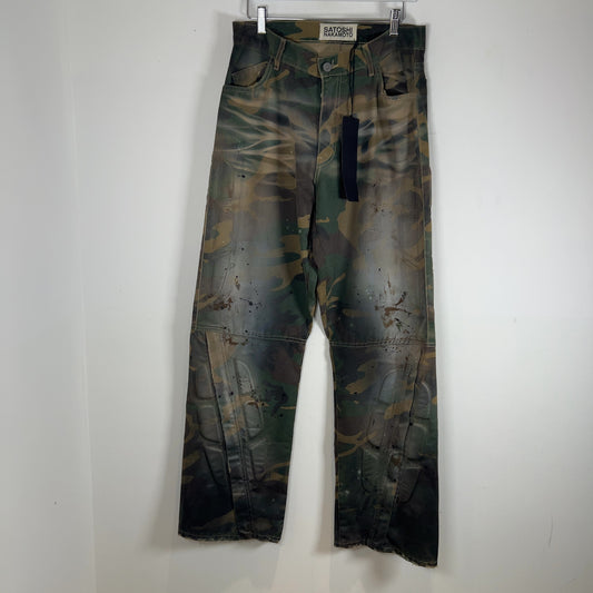 Satoshi Nakamoto Enduro Padded Camo Pants