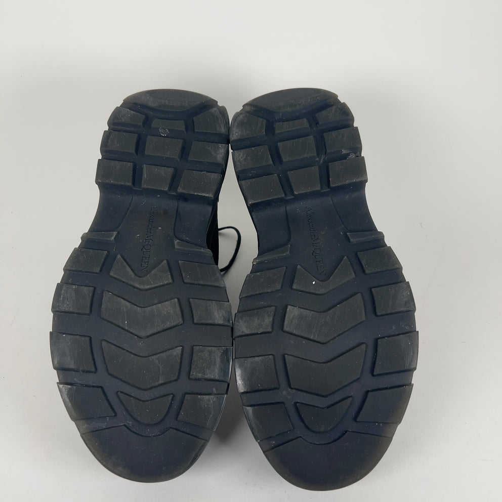 Alexander McQueen Floral Tread Slick Boots
