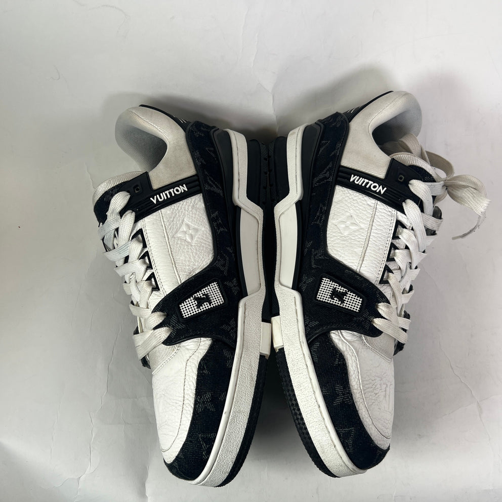 Louis Vuitton Denim Monogram LV Trainers