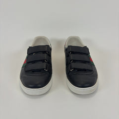 Gucci Velcro Ace Reflective Leather Lowtop Sneakers