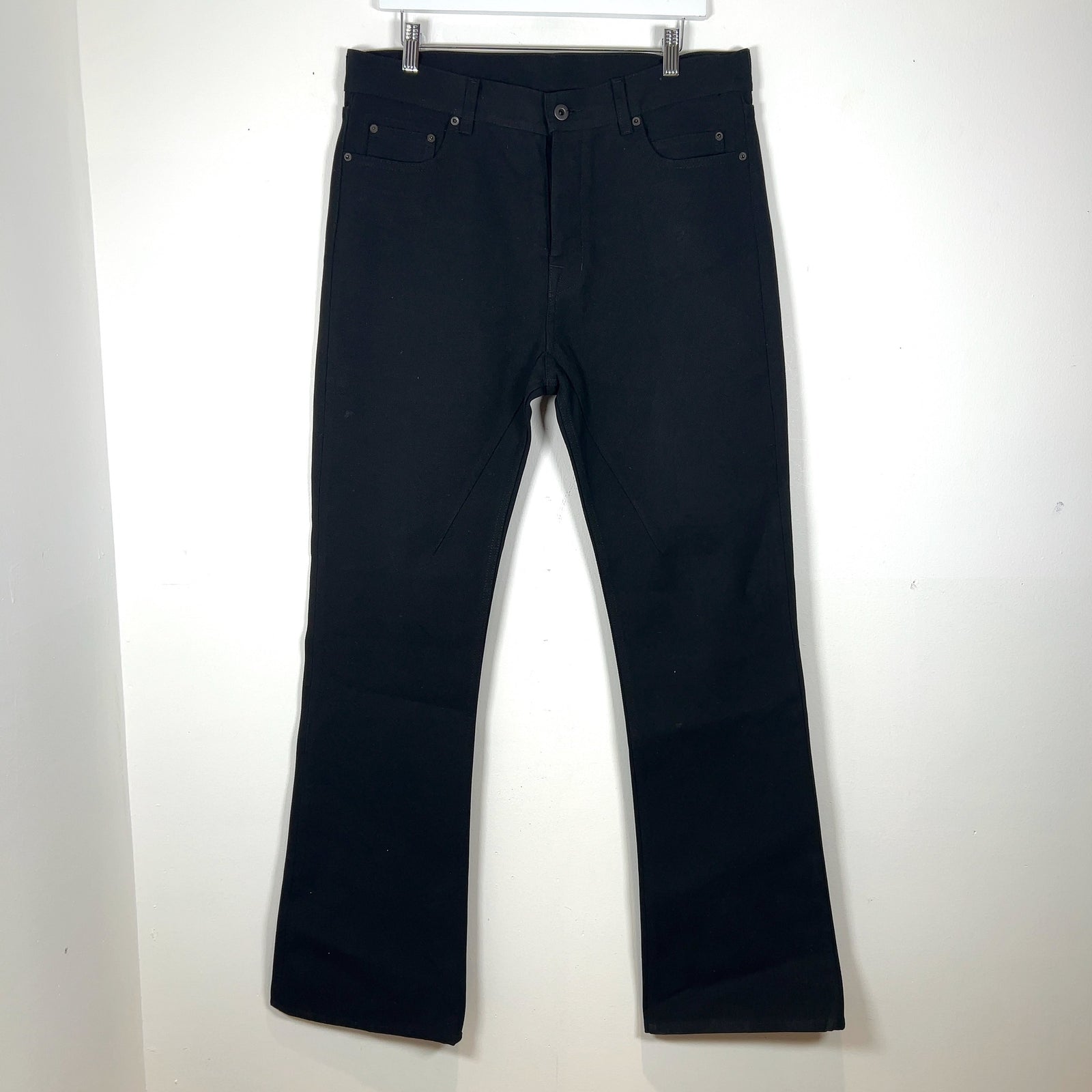 Rick Owens Bonotto Flare Denim Pants