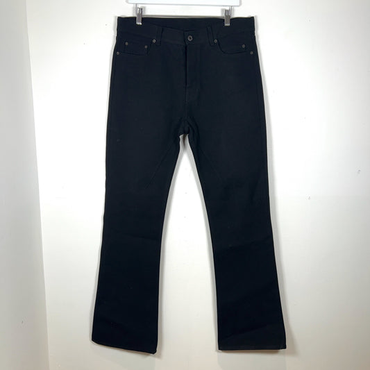 Rick Owens Bonotto Flare Denim Pants