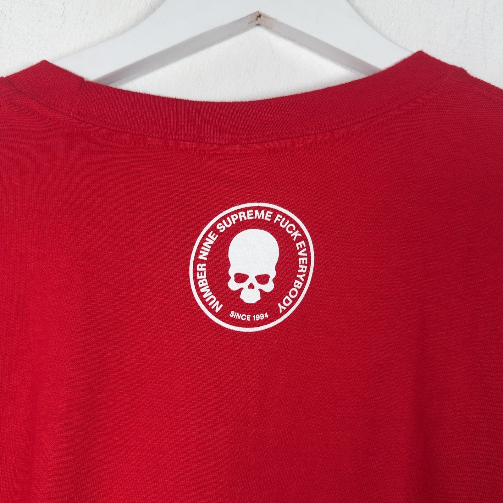 Supreme x Number (N)ine Manson Skull Graphic T-Shirt