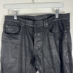 Dior AW11 KVA Resin Coated Straight Jeans