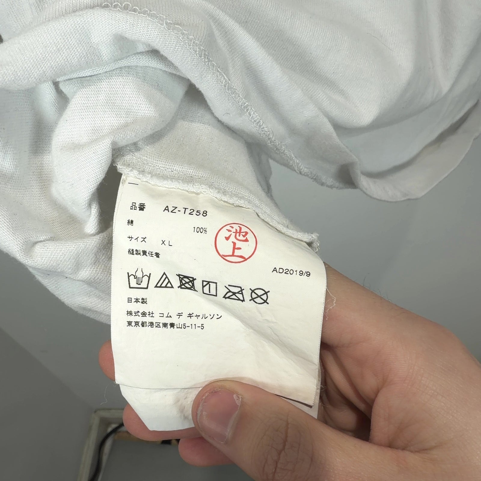 Comme Des Garcons Play Graphic Longsleeve