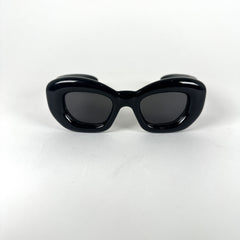 Loewe Black Inflated Cat Eye Sunglasses