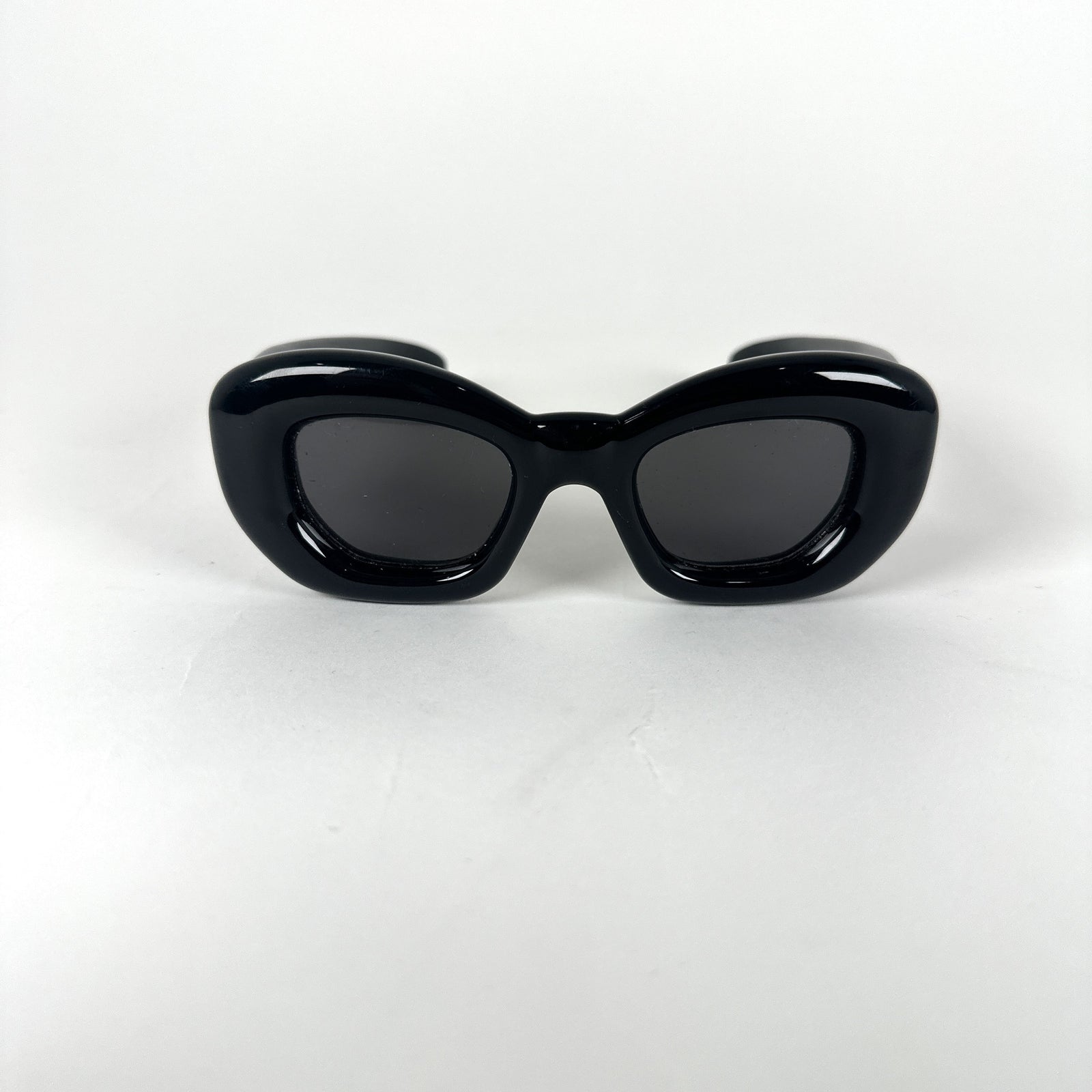 Loewe Black Inflated Cat Eye Sunglasses
