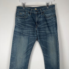 RRL Straight Fit Denim Jeans