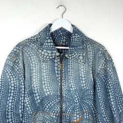 Louis Vuitton x Yayoi Kusama 'All-Over Pumpkin' Denim Zip-Up Jacket