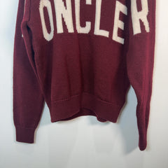 Moncler Maglione Spell Out Knit Sweater