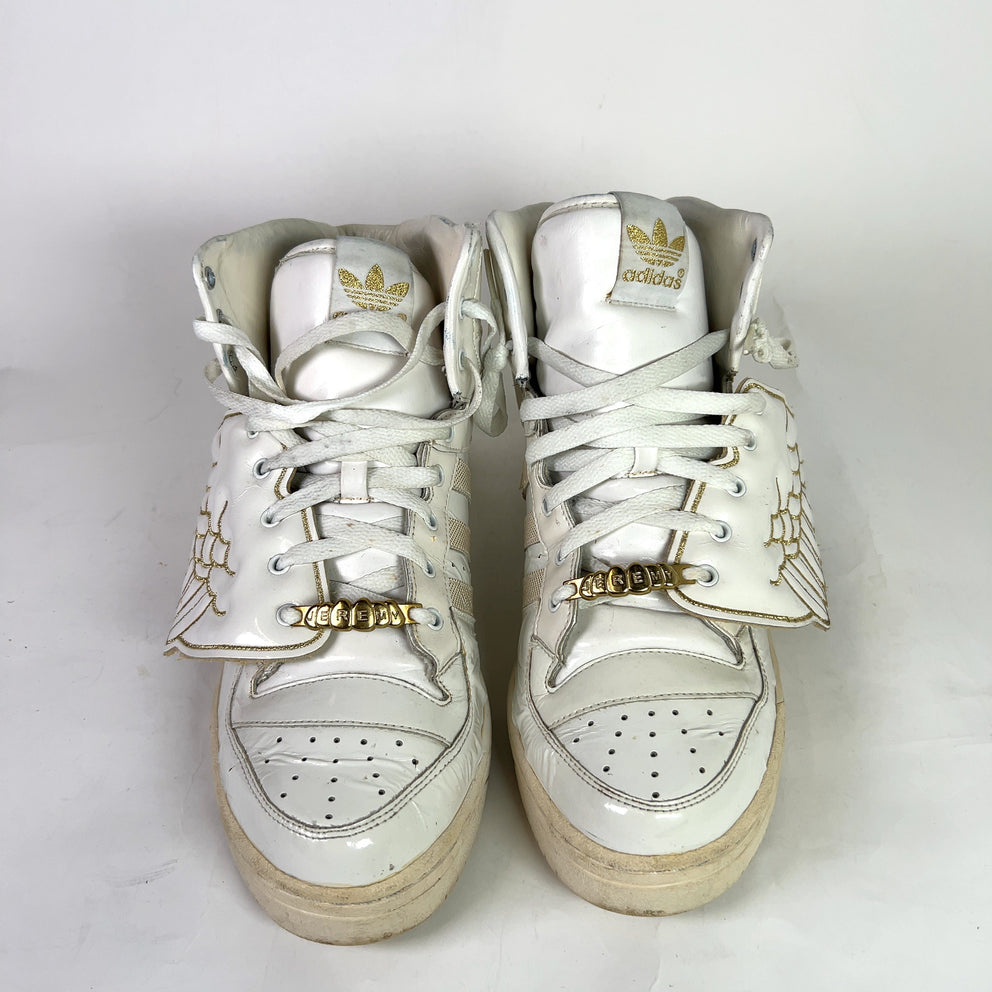 Jeremy Scott x Adidas SS10 Patent Leather Wing 1.0 Sneakers
