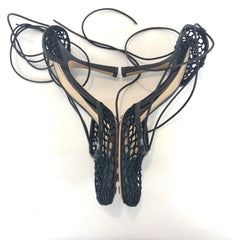 Bottega Veneta Stretch Lace Up Heels