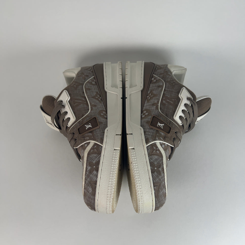 Louis Vuitton Canvas Trainer Lowtop Sneakers