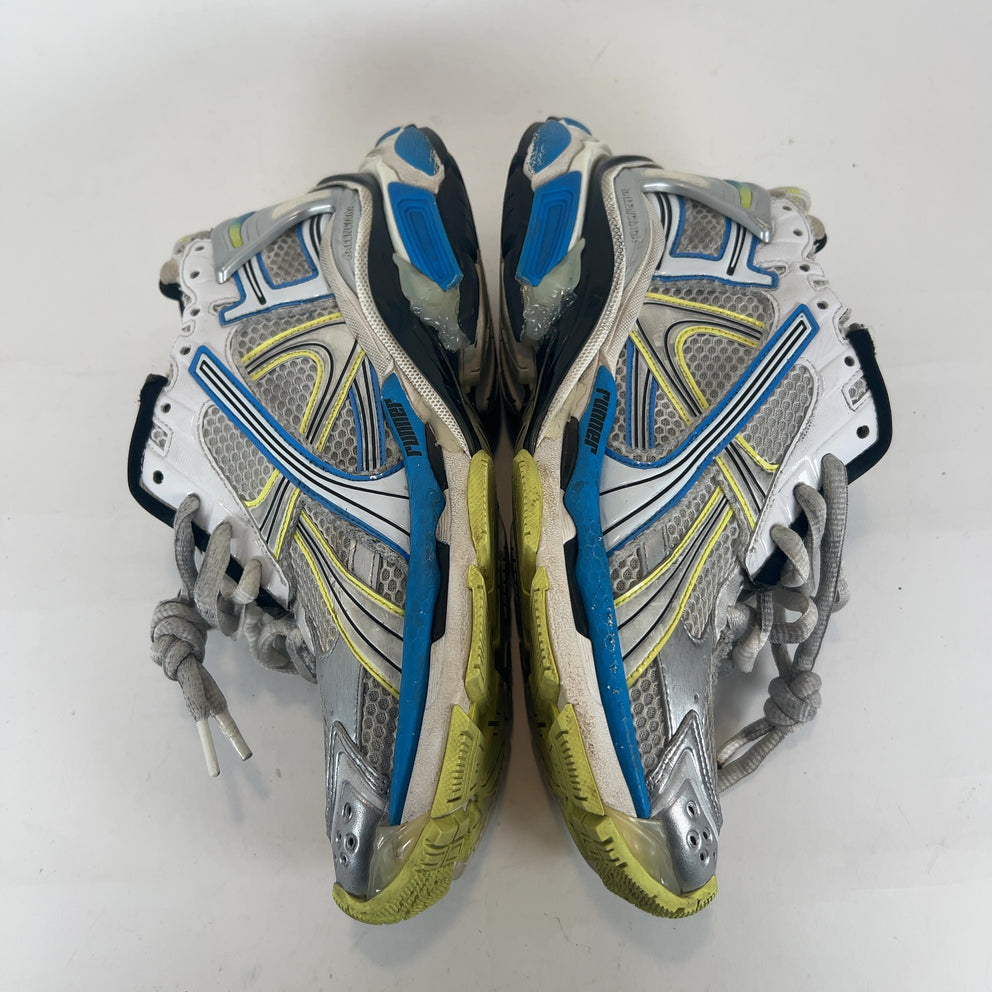 Balenciaga Yellow/Blue Mesh Runners