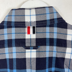 Thom Browne Plaid Button-Up Shirt