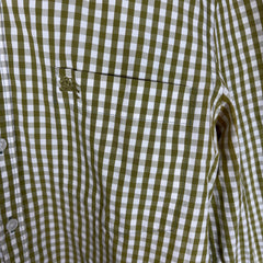 Burberry Plaid Button-Up Shirt