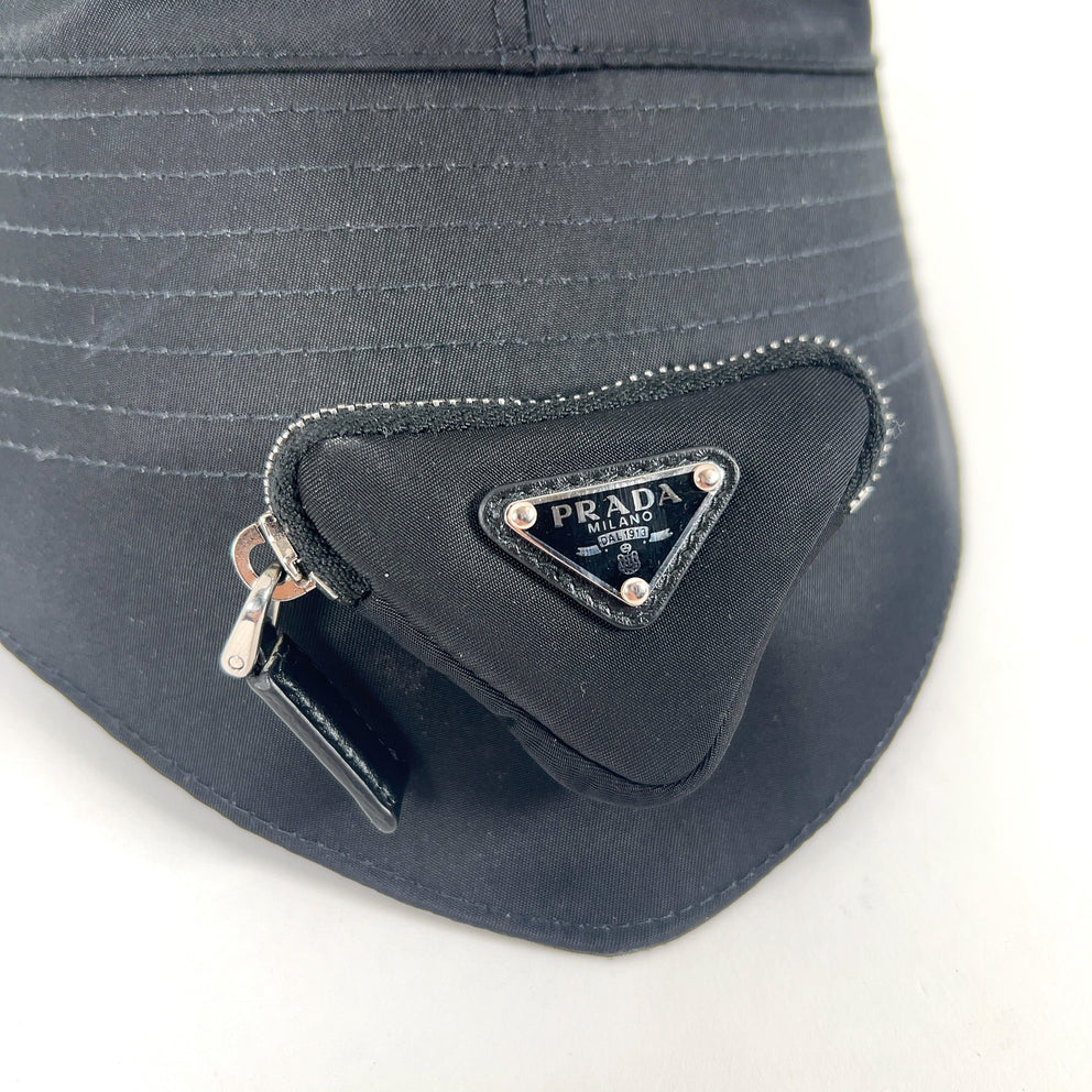 Prada Pouch Re-Nylon Bucket Hat