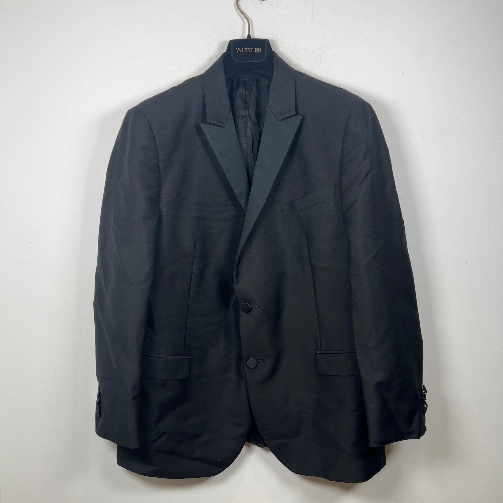 Valentino Black Wool Blazer