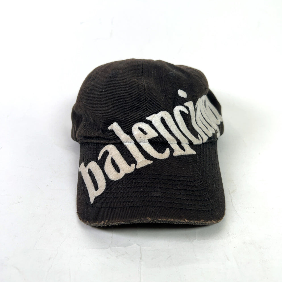 Balenciaga SS23 Diagonal Logo Baseball Cap
