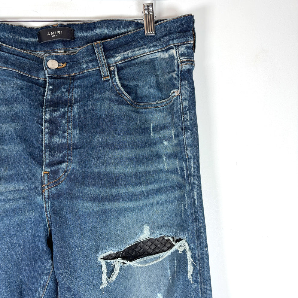 Amiri Diamond Stitch MX1 Jeans