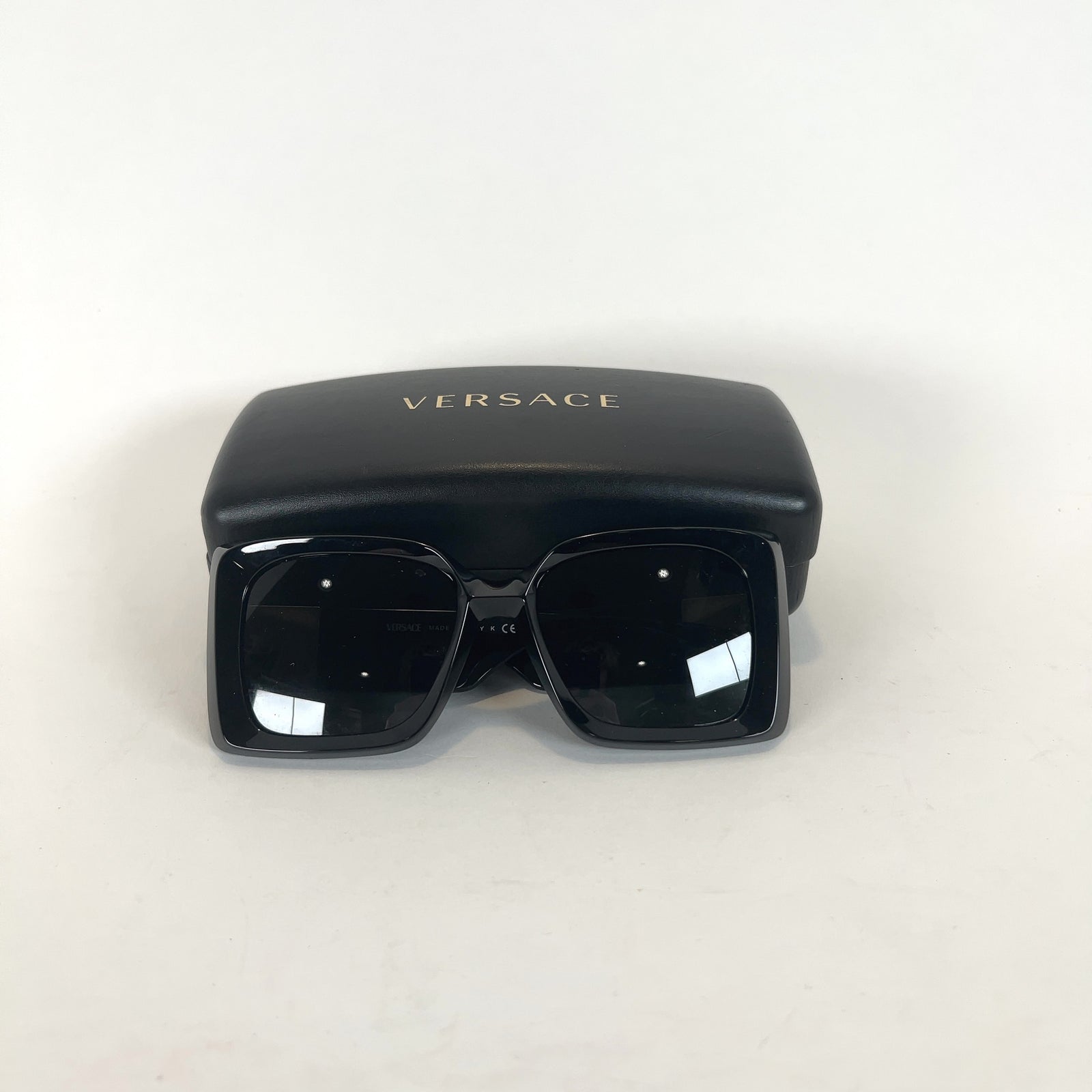 Versace Square Medusa Sunglasses