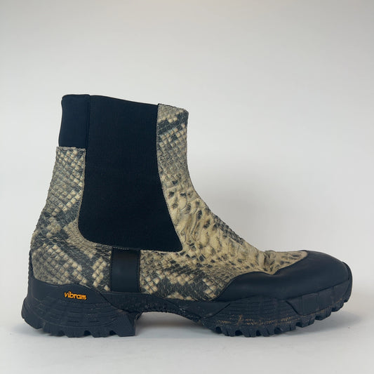 1017 ALYX 9SM Snakeskin Vibram Boots