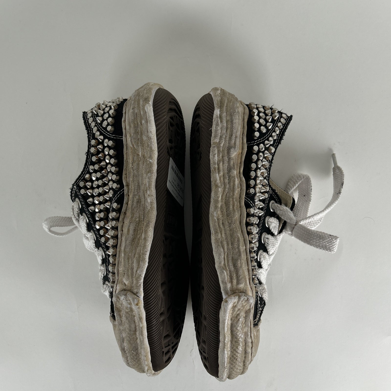 Maison Mihara Yasuhiro Spiked Studded Classic Low Tops Size 38