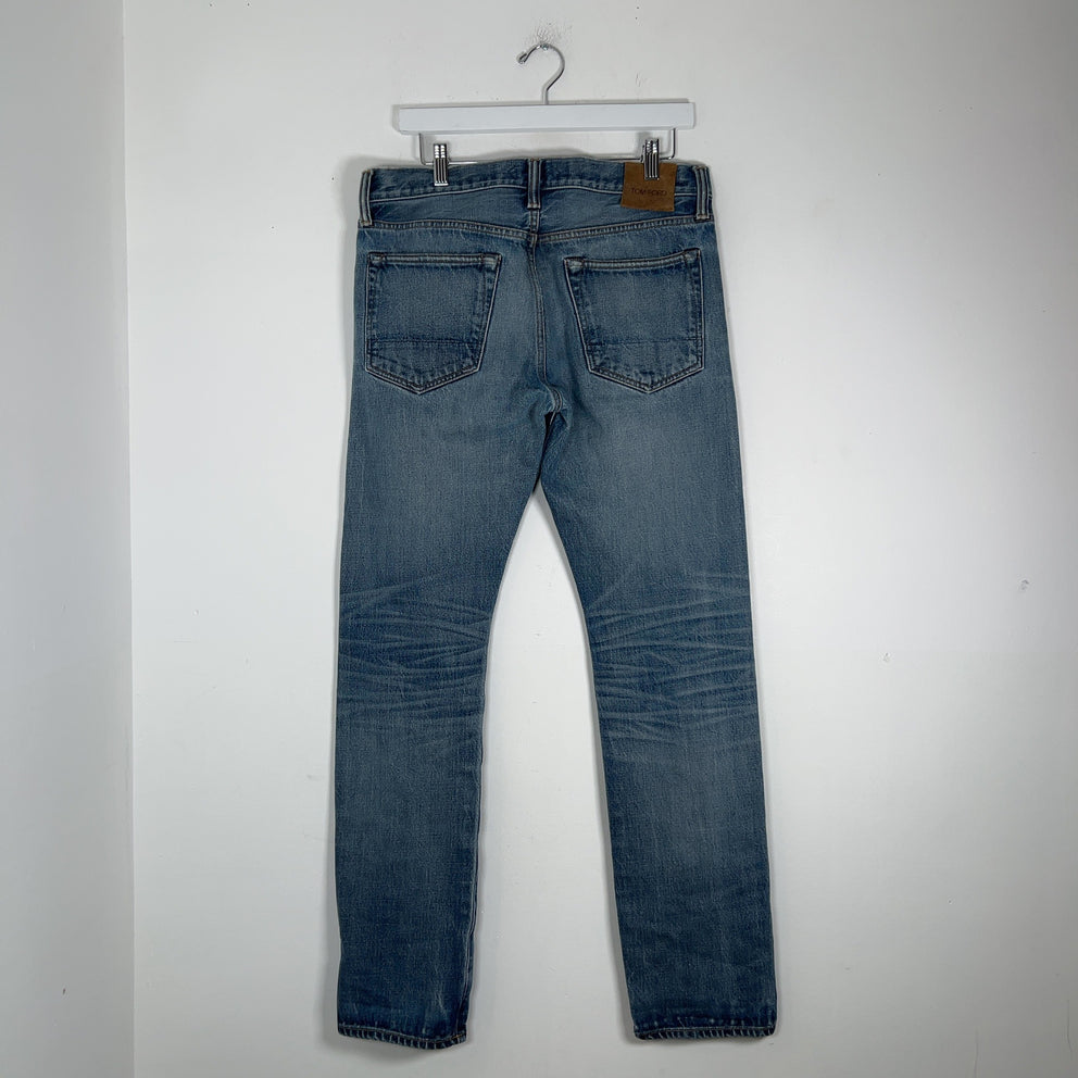 Tom Ford Straight Leg Denim Jeans