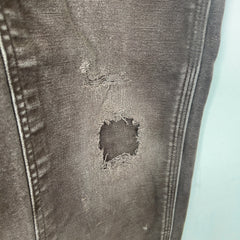 Carhartt Faded Brown Distressed 'Double Knee' Carpenter Pants