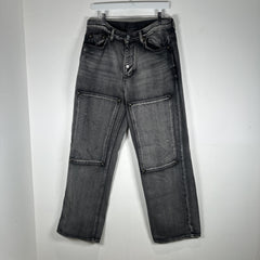 Thug Club Double Knee Grey Wash Carpenter Pants Size 34