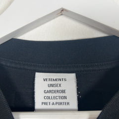 Vetements Thermal Label Logo T-Shirt