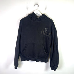 Dior x ERL 'Be Nice' Glitter Embroidered Hoodie