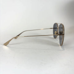 Dior Gold Wire Frame Avaitor Sunglasses