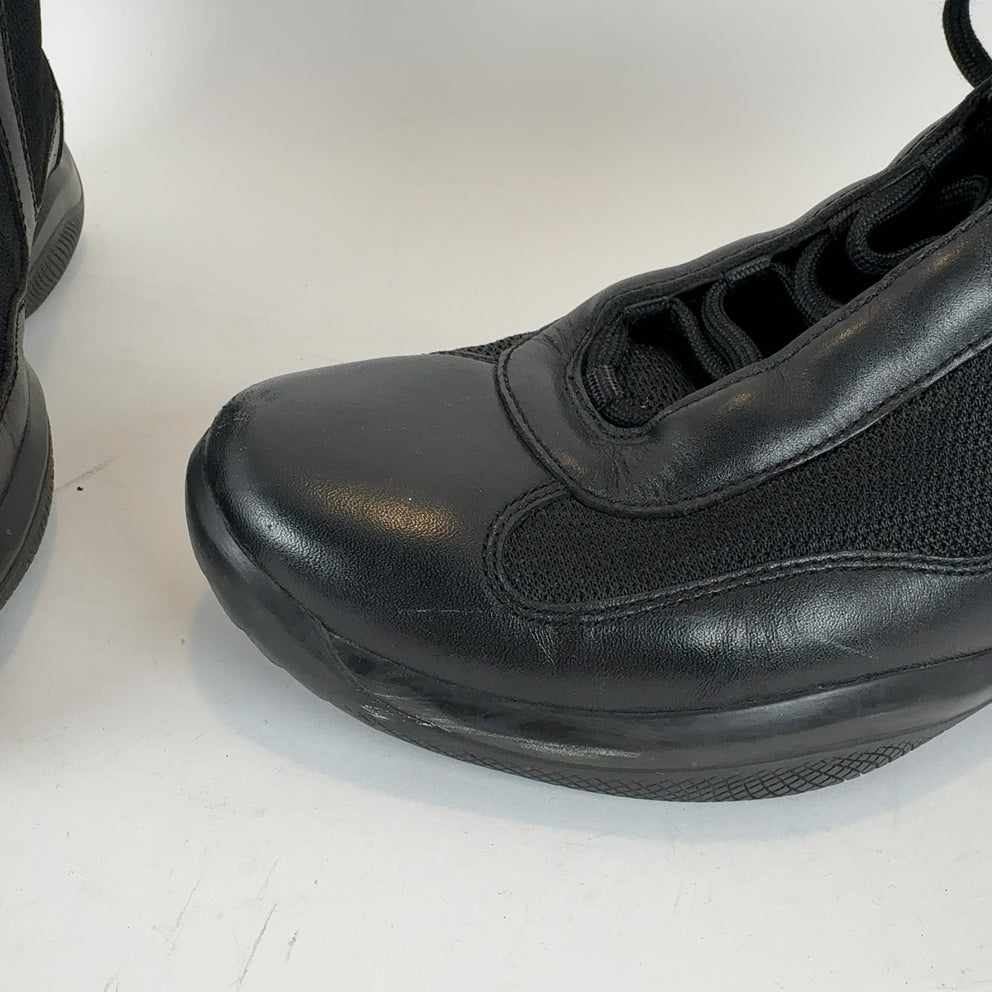 Prada Black High-Top America Cups