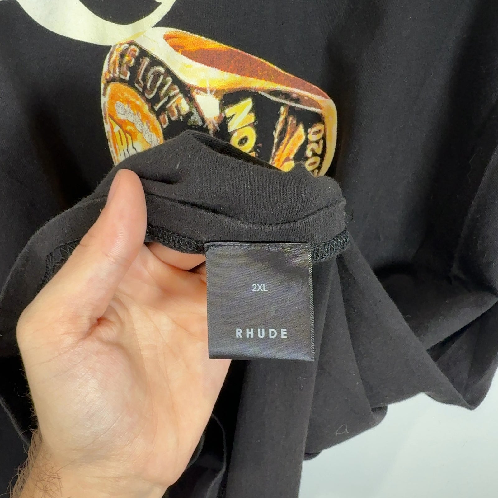 Rhude 'Championship Ring' Graphic T-Shirt