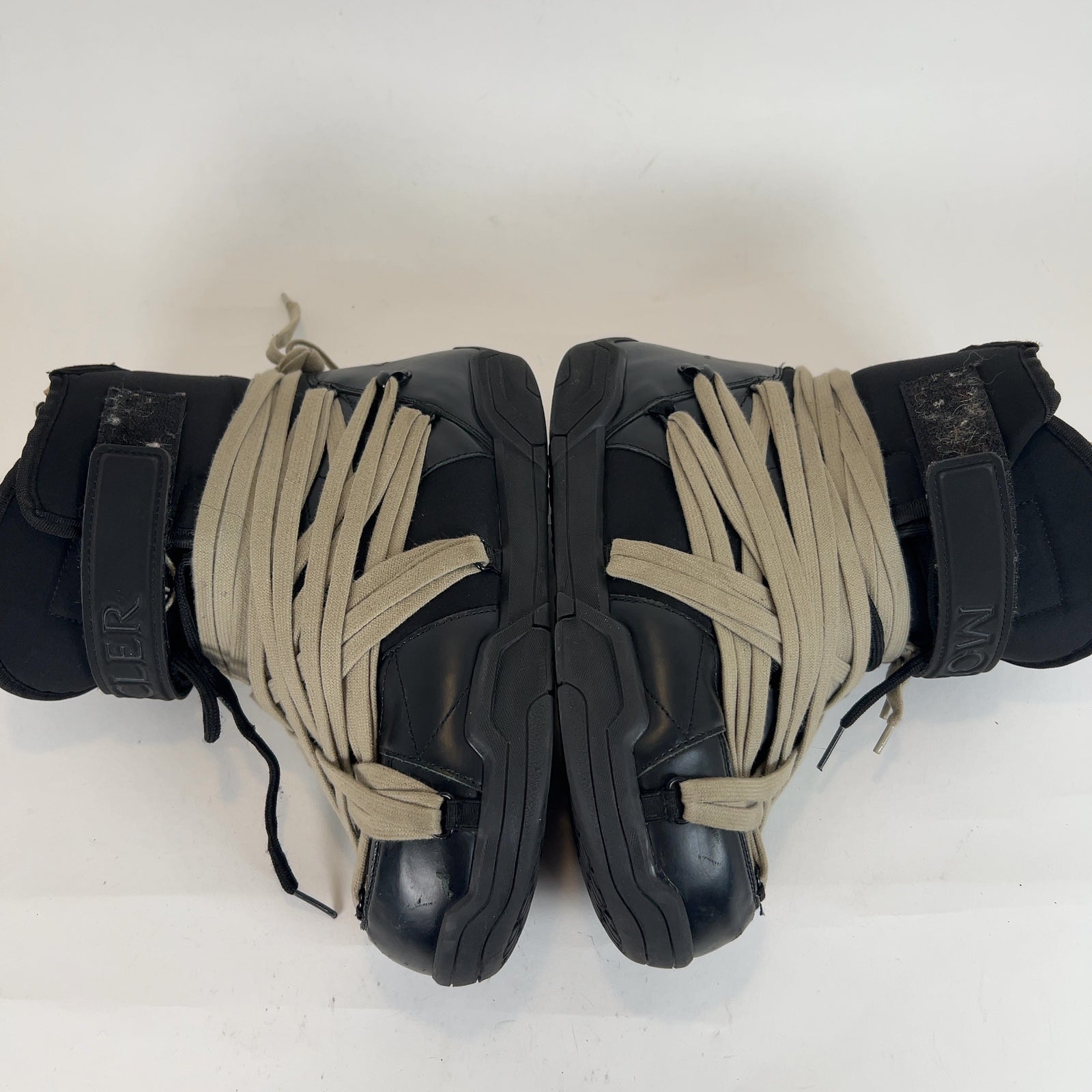 Rick Owens x Moncler Megalaced Amber Boots