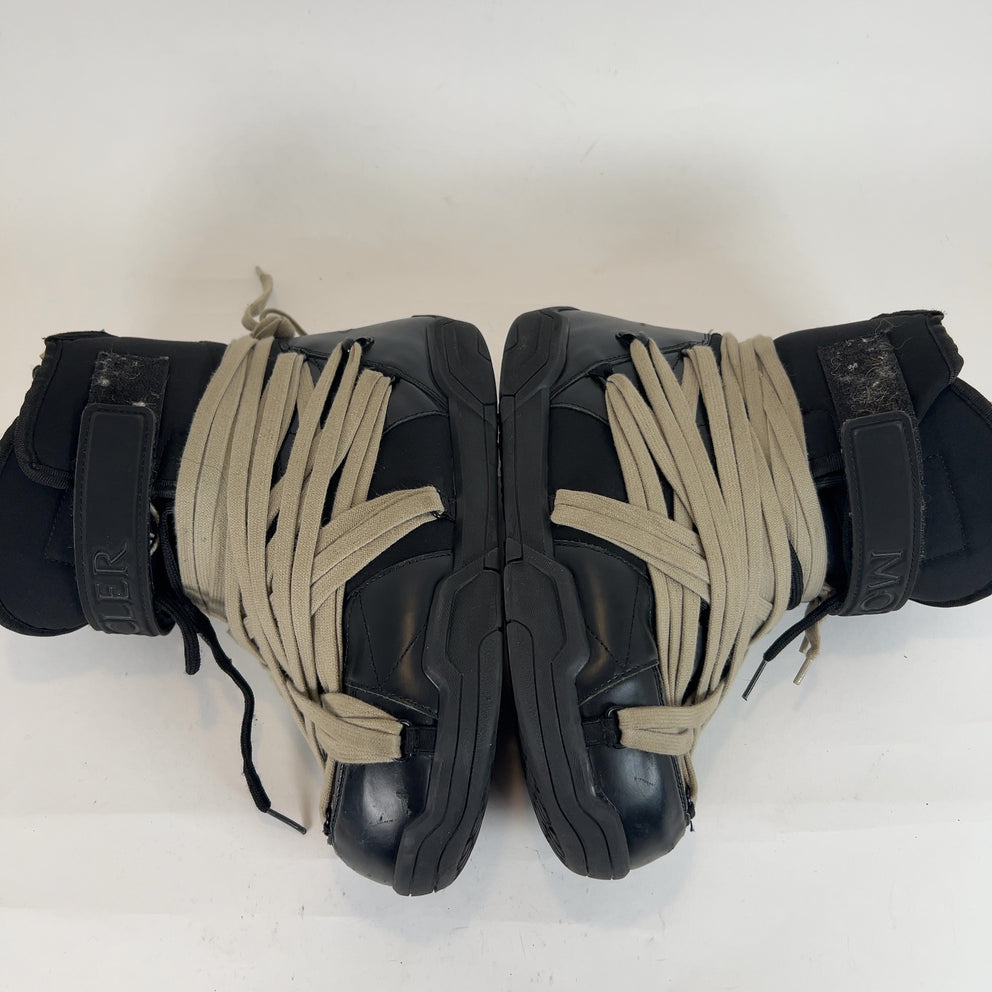 Rick Owens x Moncler Megalaced Amber Boots